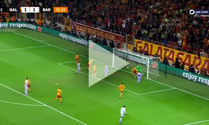 Aubameyang STRZELA GOLA z Galatasaray! 1-2 [VIDEO]